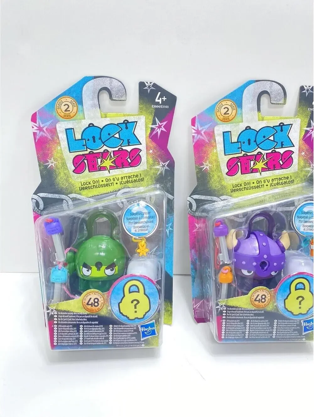 Lock Stars Series 2 Toy Lot 5pc Collection Kids Puzzle Challenge Fun Playset